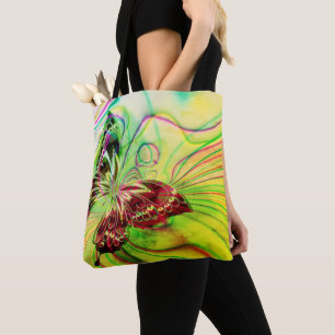 Bolso De Tela Mariposa caprichosa