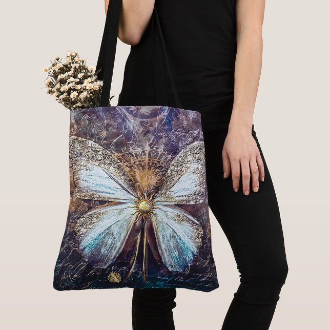 Bolso De Tela Mariposa celeste (Subido por el creador)