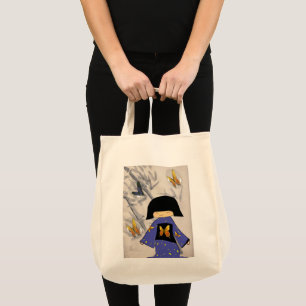 Bolso De Tela mariposa chica japonesa