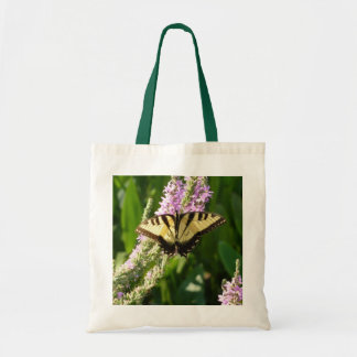 Bolso De Tela Mariposa Cola de Golondrina en Flores Silvestres P