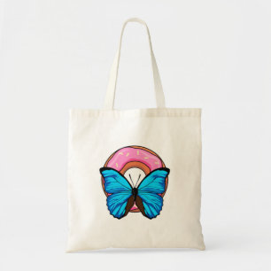 Bolso De Tela Mariposa con Donut