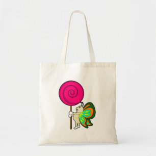 Bolso De Tela Mariposa con Lollipop