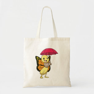 Bolso De Tela Mariposa con paraguas
