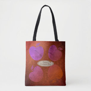 Bolso De Tela Mariposa Cuta