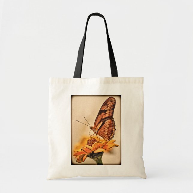 Bolso De Tela Mariposa de Julia (Frente)