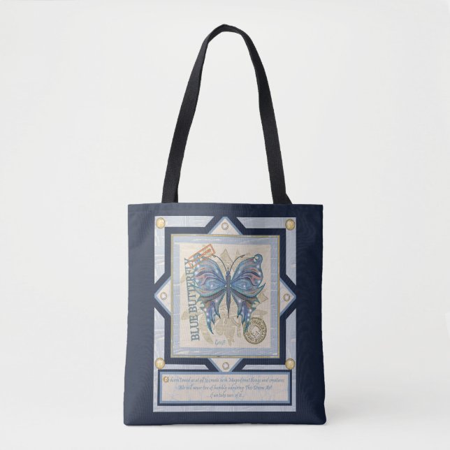 Bolso De Tela mariposa de la oficina de creación de G (Anverso)