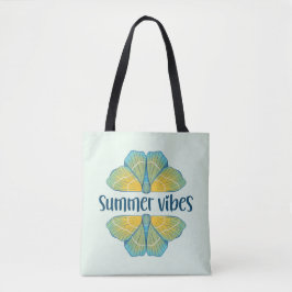Bolso De Tela Mariposa de la Vibes de Verano