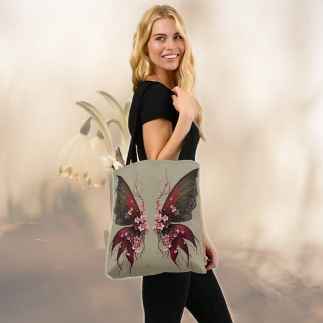 Bolso De Tela Mariposa de madera 2 (Subido por el creador)