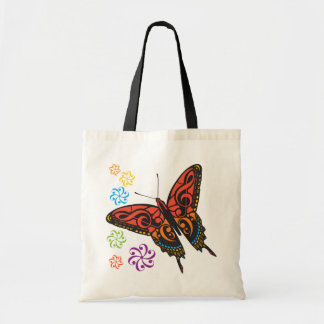 Bolso De Tela Mariposa de Música