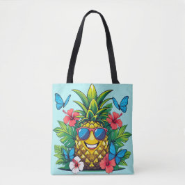 Bolso De Tela Mariposa de piña Hibiscus