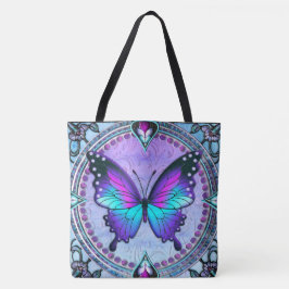 Bolso De Tela Mariposa de sublimación con fondo