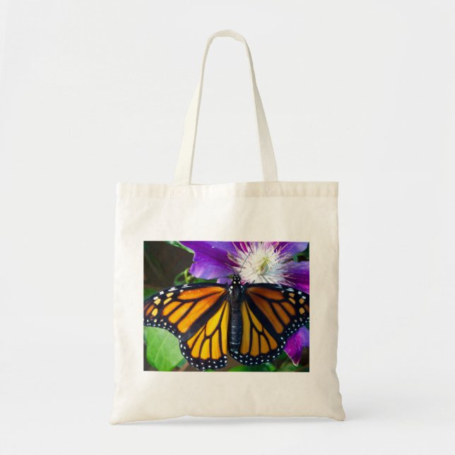 Bolso De Tela Mariposa del deslumbramiento (Frente)