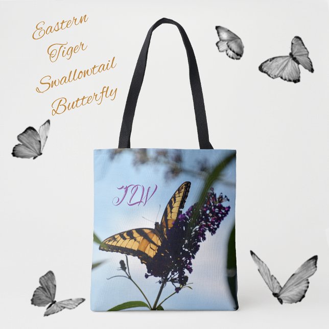 Bolso De Tela Mariposa del estado de Swallowtail del Tigre del E (Subido por el creador)