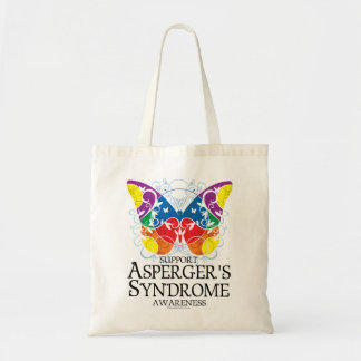Bolso De Tela Mariposa del síndrome de Asperger