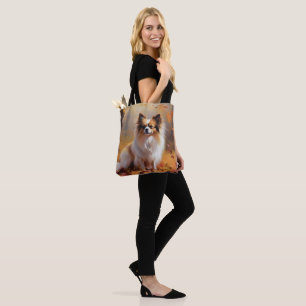 Bolso De Tela Mariposa en otoño inspira caída de hojas