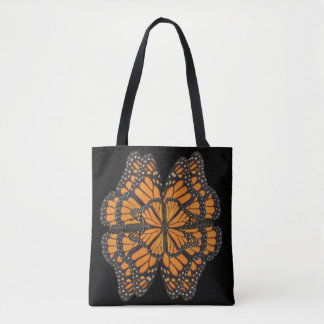 Bolso De Tela Mariposa Flor Monarca