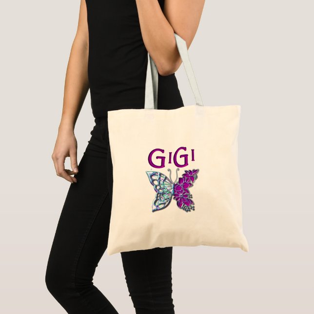 Bolso De Tela Mariposa GIGI (Anverso (producto))