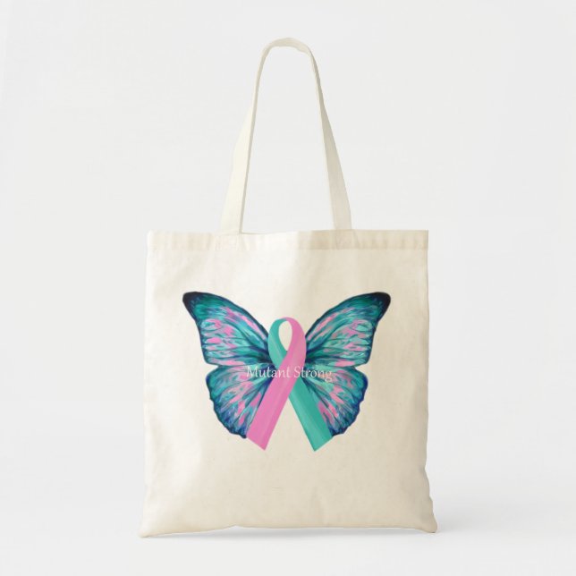 Bolso De Tela Mariposa grande fuerte del mutante (Frente)