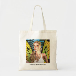 Bolso De Tela Mariposa Hada
