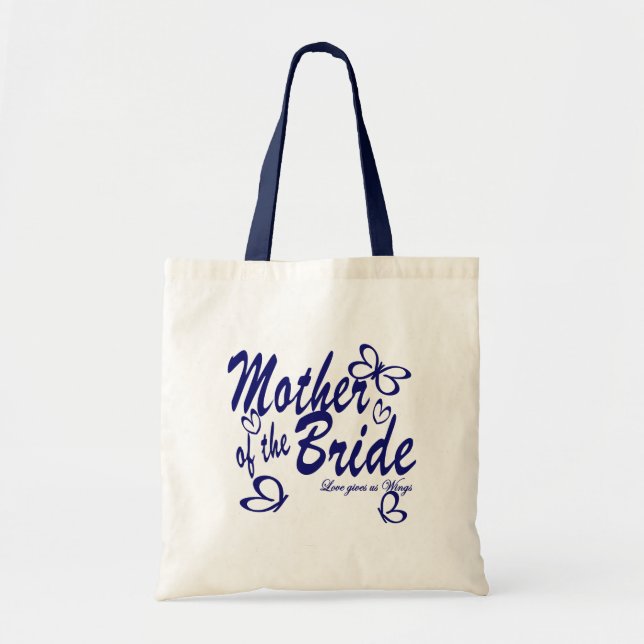 Bolso De Tela Mariposa/Madre de la novia (Frente)