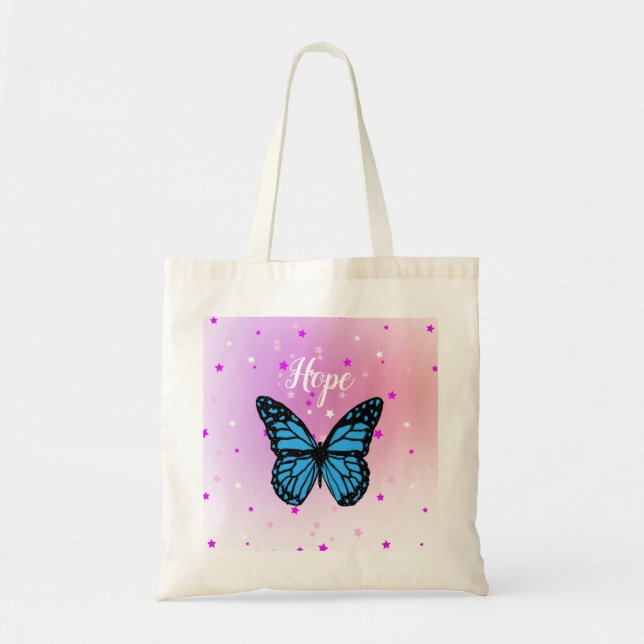 Bolso De Tela Mariposa mágica (Frente)