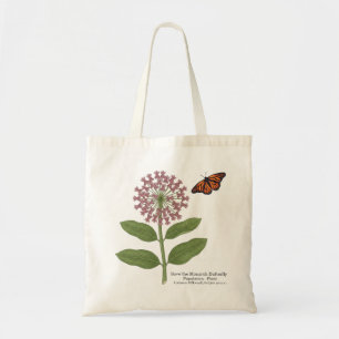 Bolso De Tela Mariposa Monarca