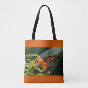 Bolso De Tela Mariposa monarca