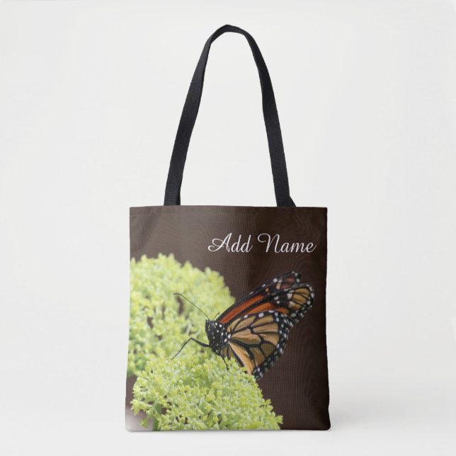 Bolso De Tela Mariposa monarca (Anverso)