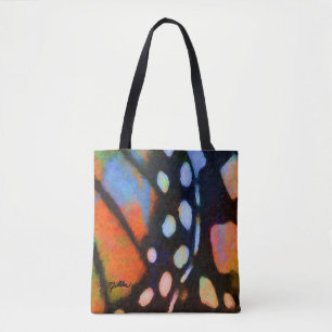 Bolso De Tela Mariposa monarca