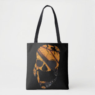 Bolso De Tela Mariposa monarca del cráneo