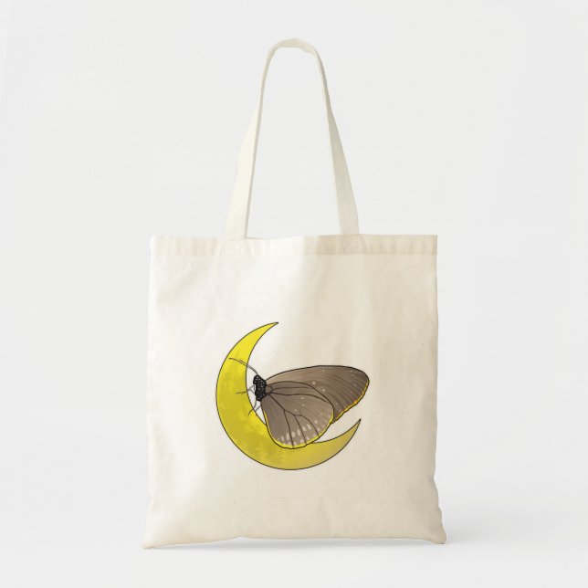 Bolso De Tela Mariposa Moon (Frente)