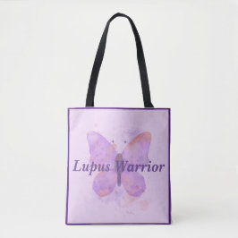 Bolso De Tela Mariposa morada Lupus Warrior