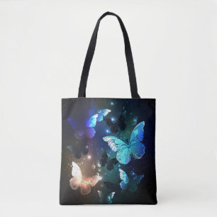 Bolso De Tela Mariposa nocturna fluida