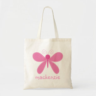 Bolso De Tela Mariposa personalizada Bookbag