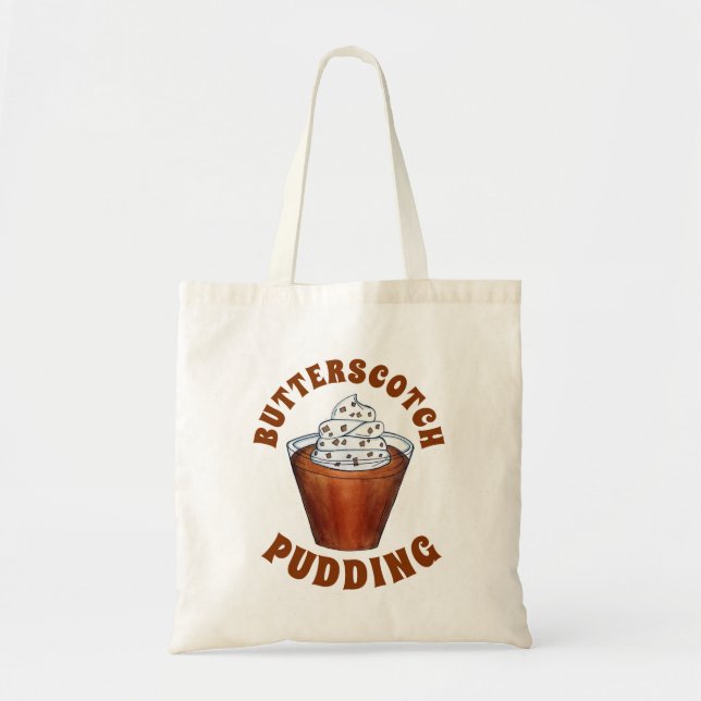 Bolso De Tela Mariposa pudding Crema batida Comida del Sur (Frente)