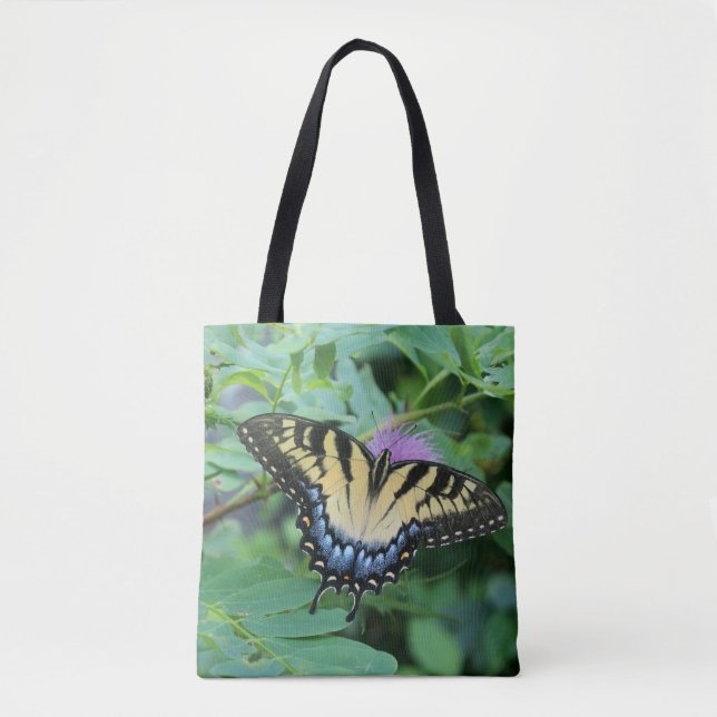 Bolso De Tela Mariposa Swallowtail del Tigre del Este (Anverso)