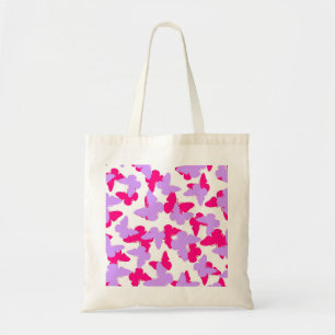 Bolso De Tela Mariposas acodadas