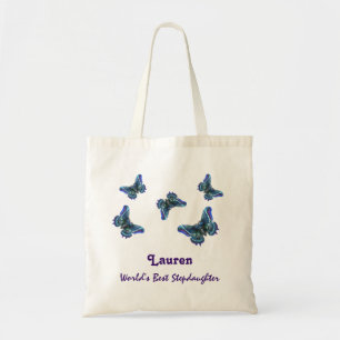 Bolso De Tela Mariposas conocidas de encargo de la mejor