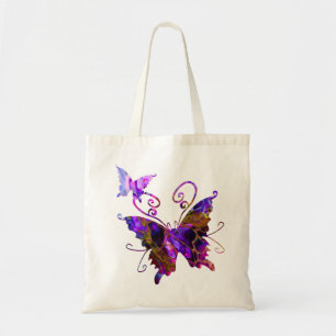 Bolso De Tela Mariposas de la fantasía