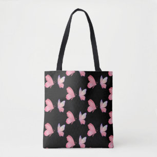 Bolso De Tela Mariposas de Pareja 