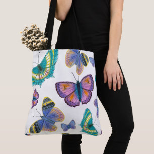Bolso De Tela Mariposas de verano