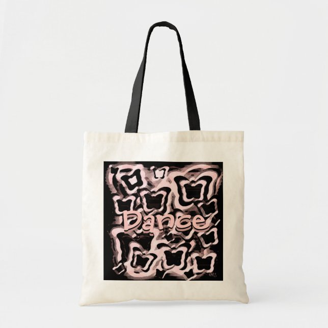 Bolso De Tela Mariposas rosadas PB Bag (Frente)