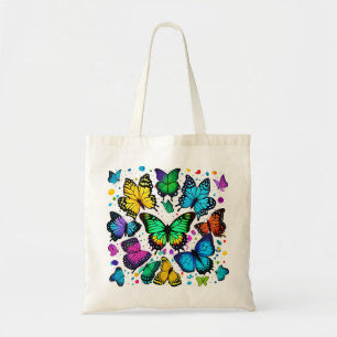 Bolso De Tela Mariposas Simplemente Enspired