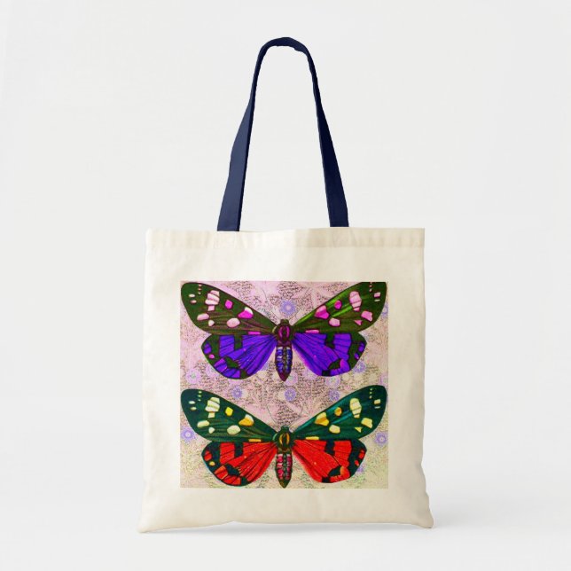 Bolso De Tela Mariposas soñadoras (Frente)