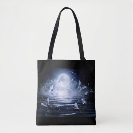 Bolso De Tela Mariposas Vuelo Nocturno Toque Bag