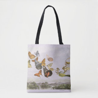 Bolso De Tela mariposas y hadas en vuelo
