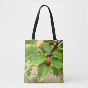 Bolso De Tela Mariquita Afortunada