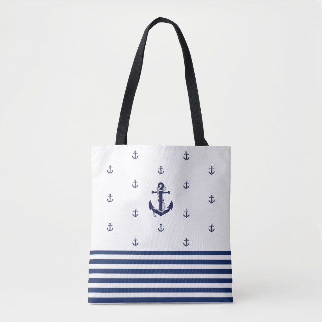 Bolso De Tela Marítimo (Anverso)