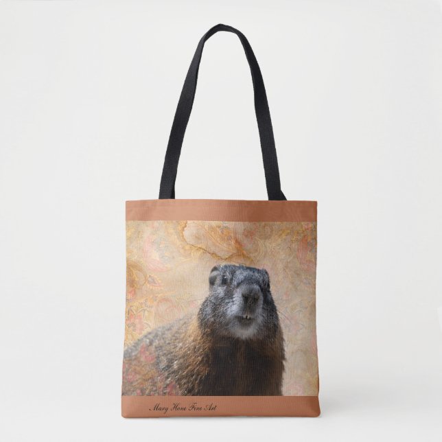 Bolso De Tela Marmalade Marmot Tote Bag (Anverso)