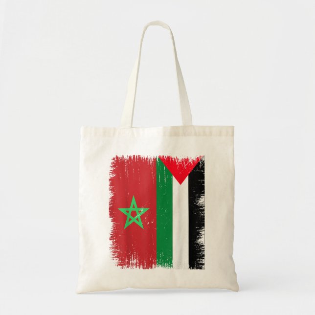 Bolso De Tela Marruecos Palestina (Frente)